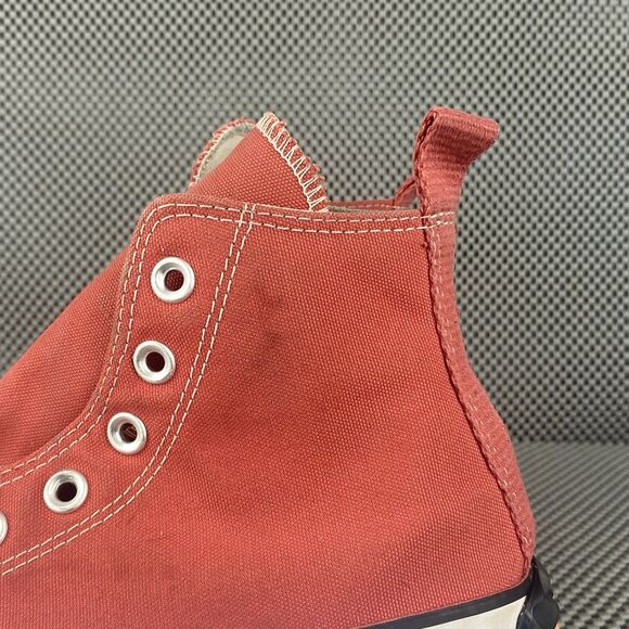 Converse Run Star Hike Platform High Top Sneakers Womens 6 Mens 4.5 Light Red - Picture 9 of 14